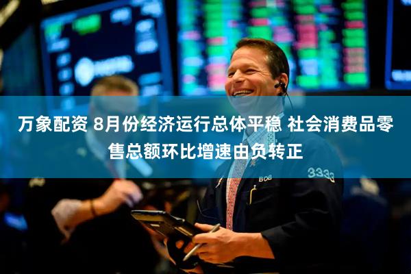 万象配资 8月份经济运行总体平稳 社会消费品零售总额环比增速由负转正